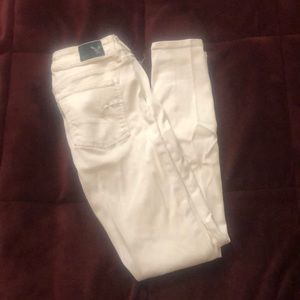 White super stretch jeggings